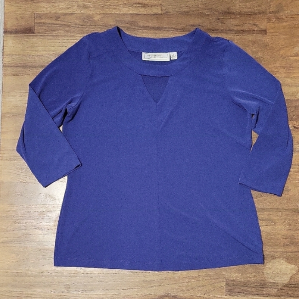 🔵3/$13 SIMONTON Says Blouse